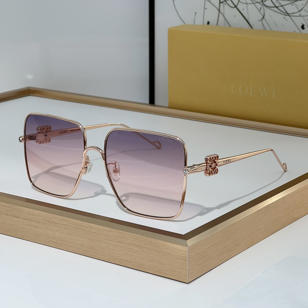 Loewe Metal Frame Sunglasses