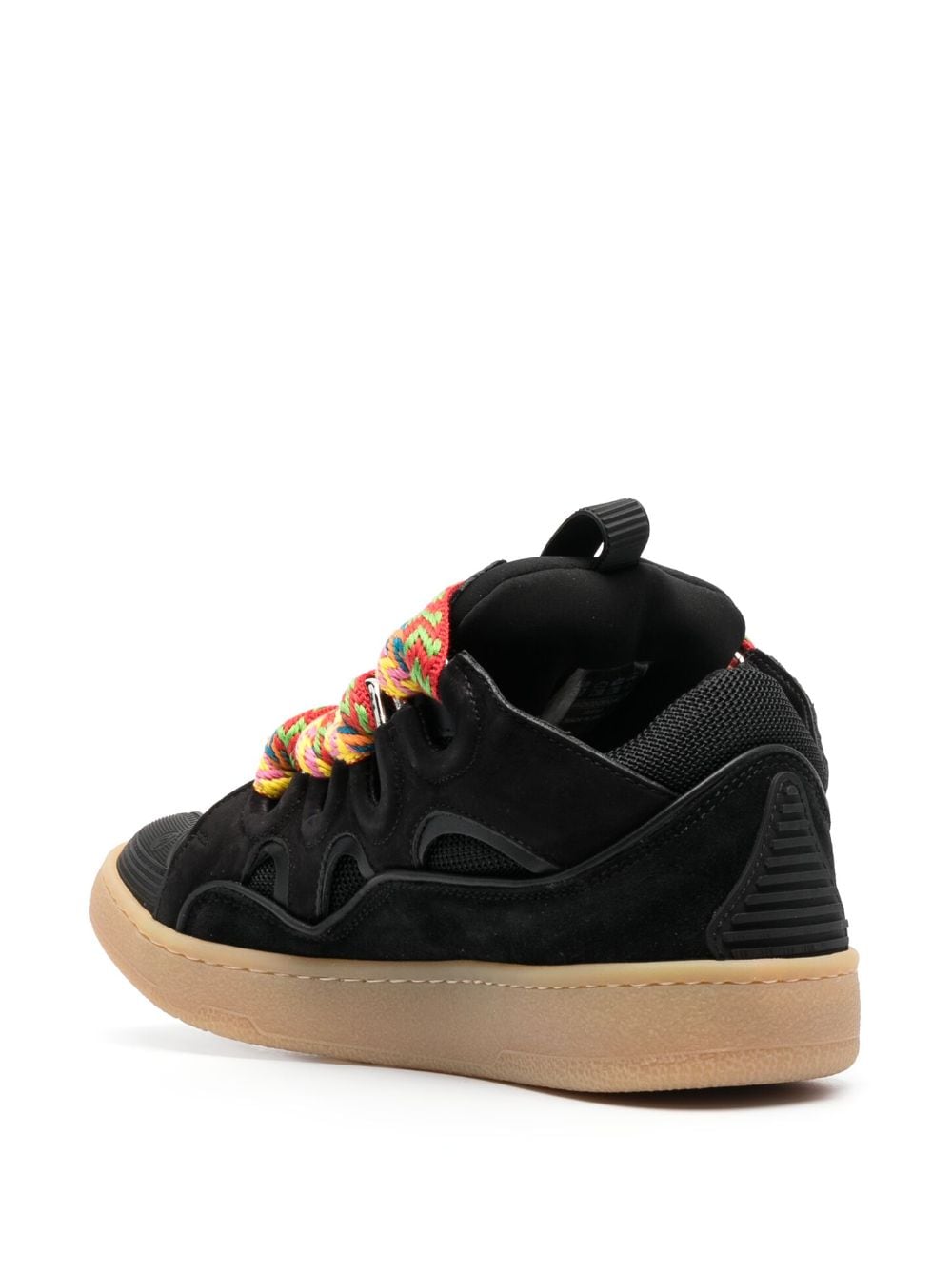 Lanvin LEATHER CURB SNEAKERS