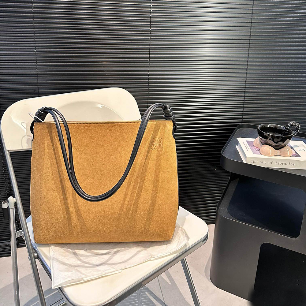 LOEWE Suede Tote Bag