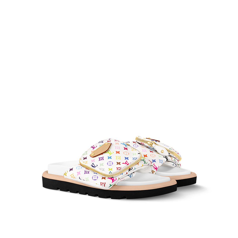 Louis Vuitton x Murakami  Pool Pillow Flat Comfort Mule