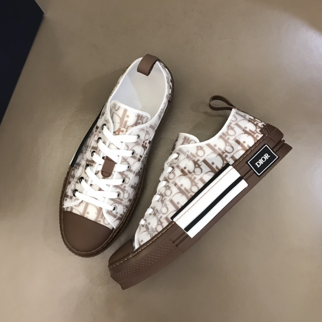 Dior B23 Casual Luxury Low-Top Canvas Shoes