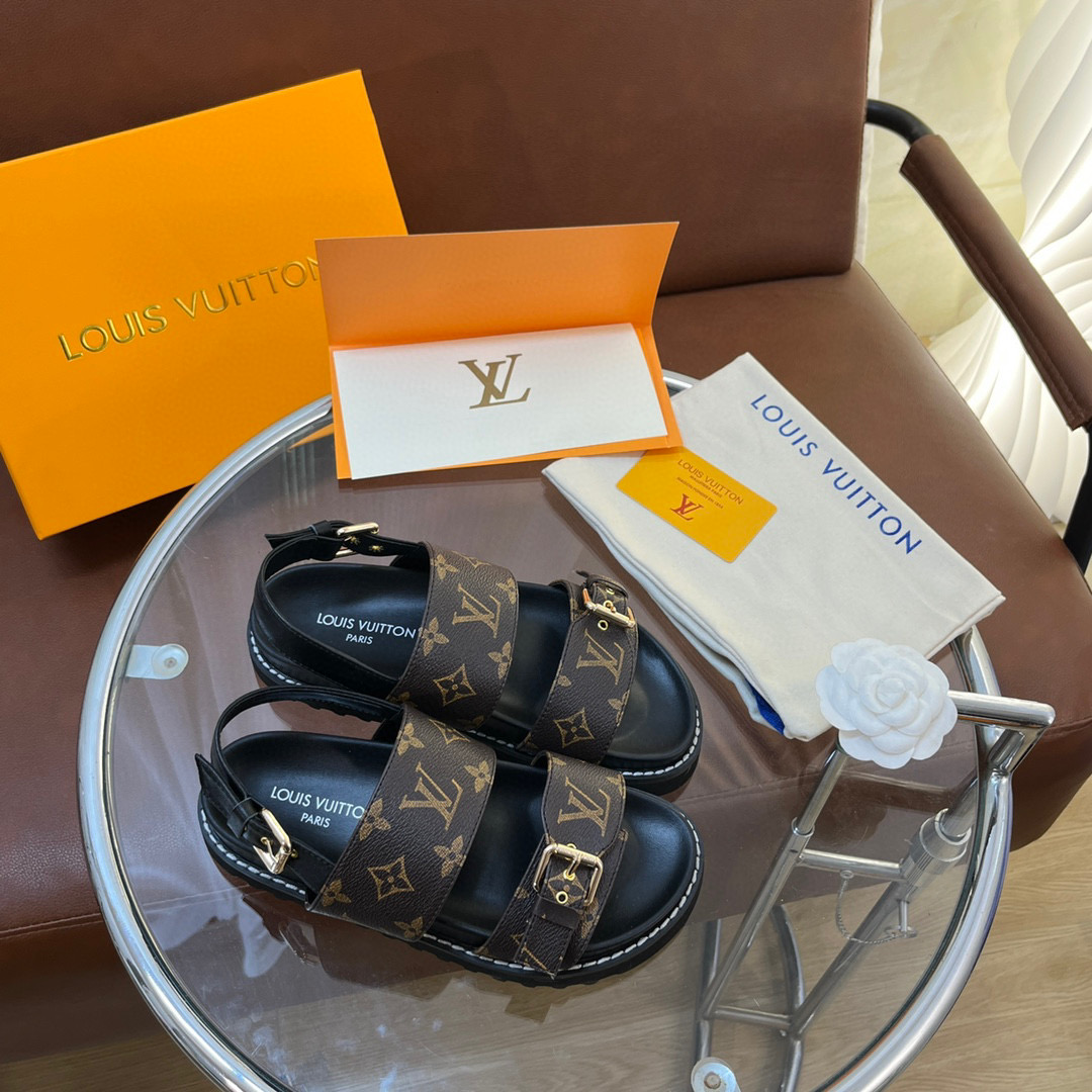 Louis Vuitton LV Sunset Beach Sandals Slide