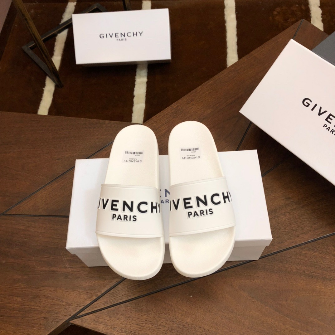Givenchy Rubber Logo flip-flops Slide Sandal
