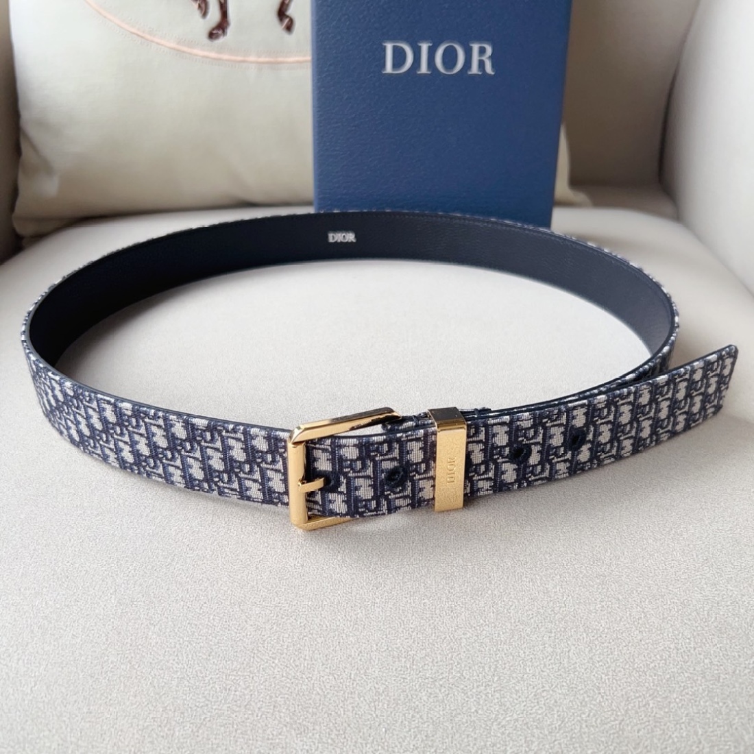 Dior Classic Printed Belt 30MM
