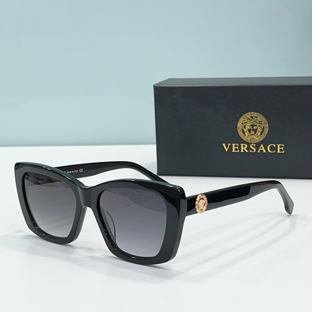 Versace  Thick Frame Sunglasses