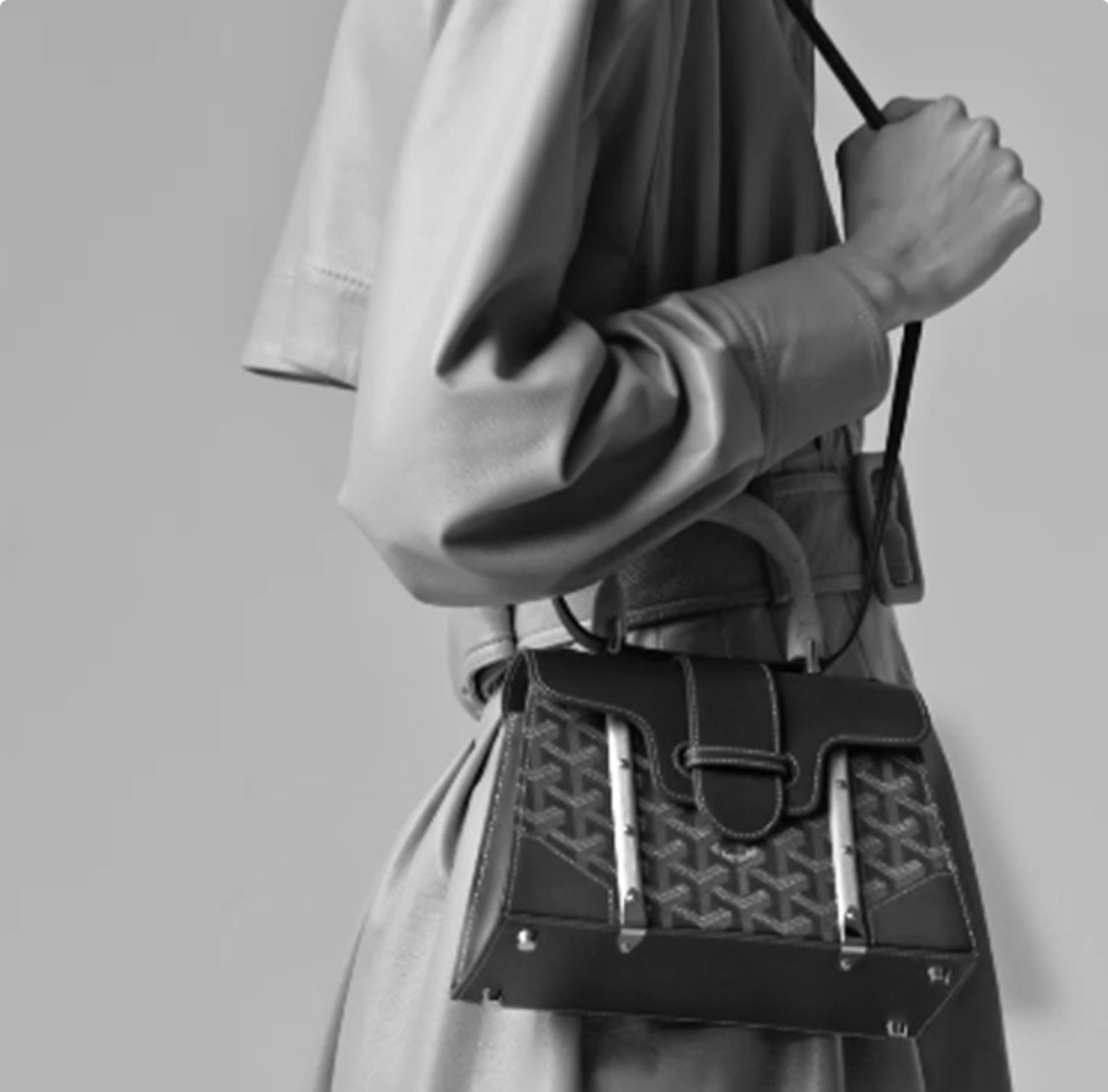 Goyard Saïgon Structuré Mini Bag