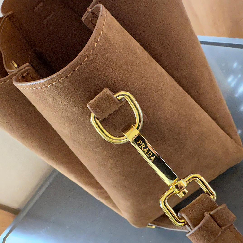 Prada Suede Mni Tote Ld44