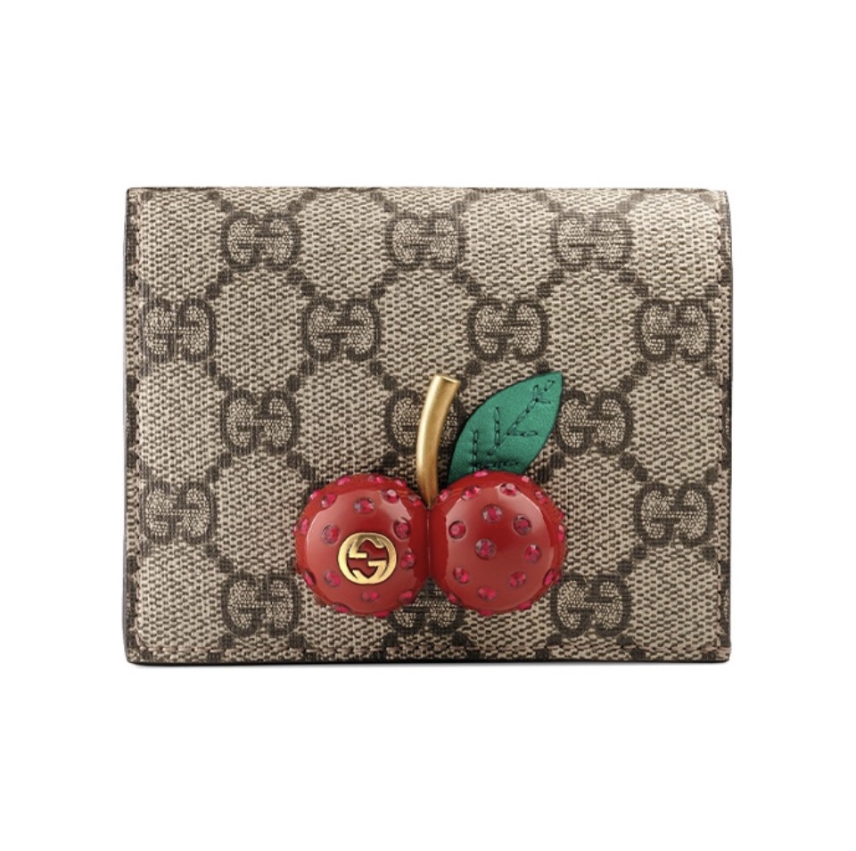 Gucci Cherry Chain Bag& Cherry Wallet