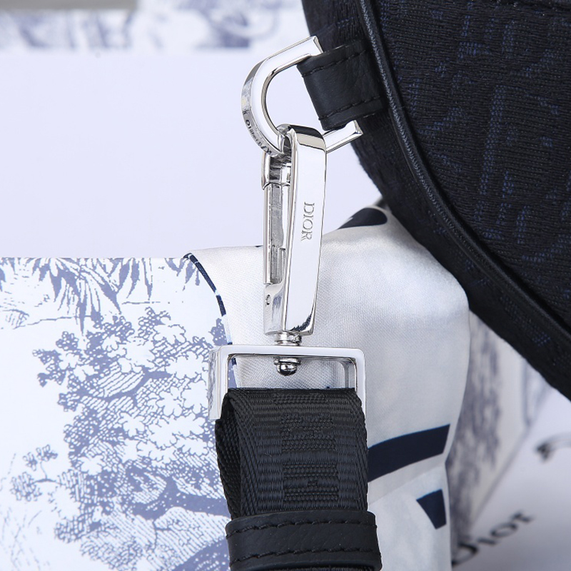 Dior SADDLE Bag Mini Saddle Bag with Original Box