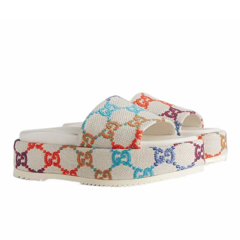 Gucci Platform Slide Sandals 623212