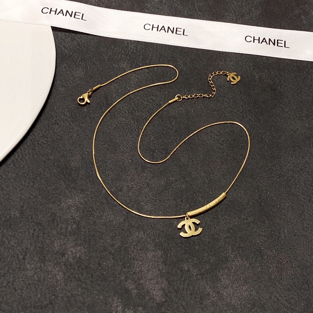 Chanel Double C Necklace