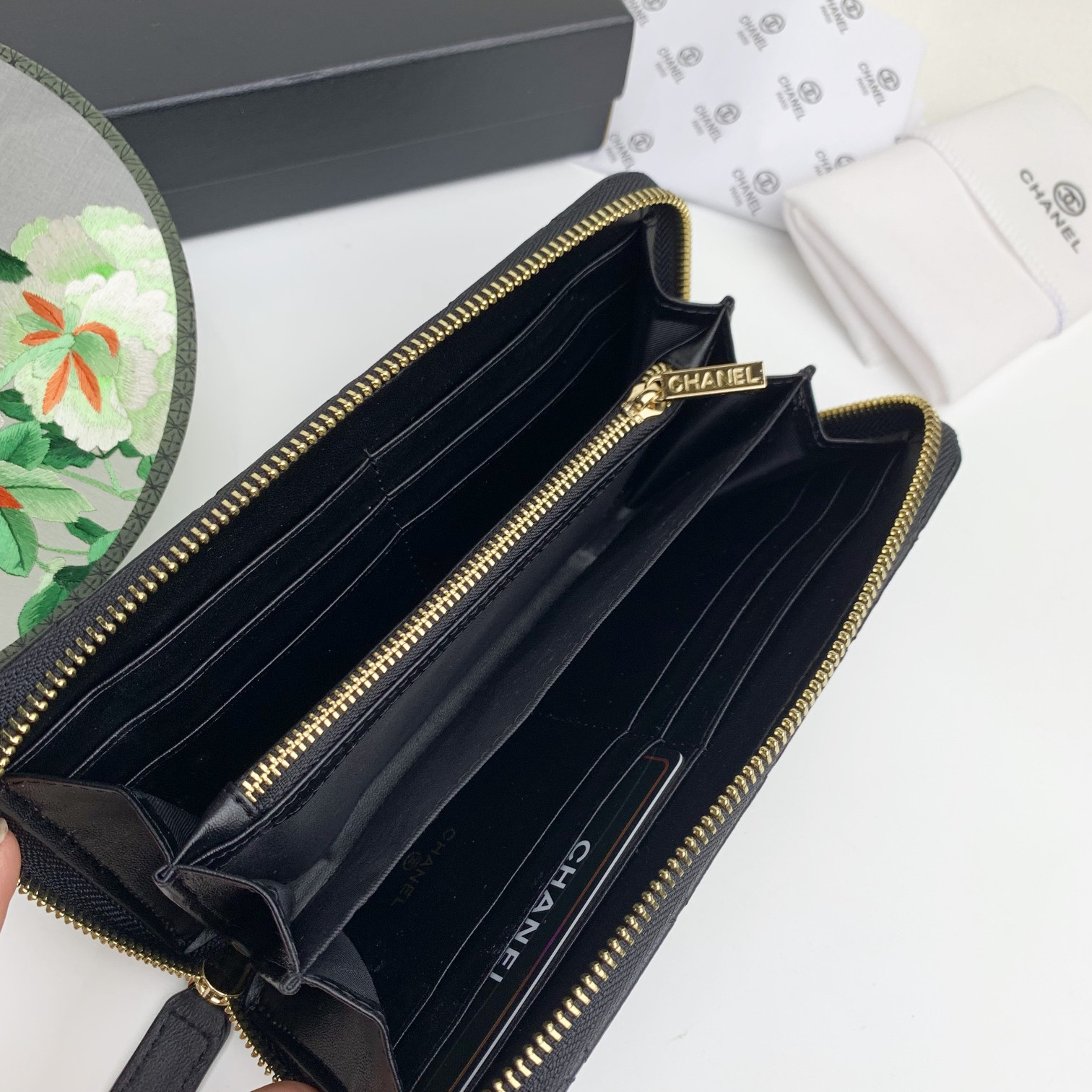 Chanel Classic Zipper Long Wallet