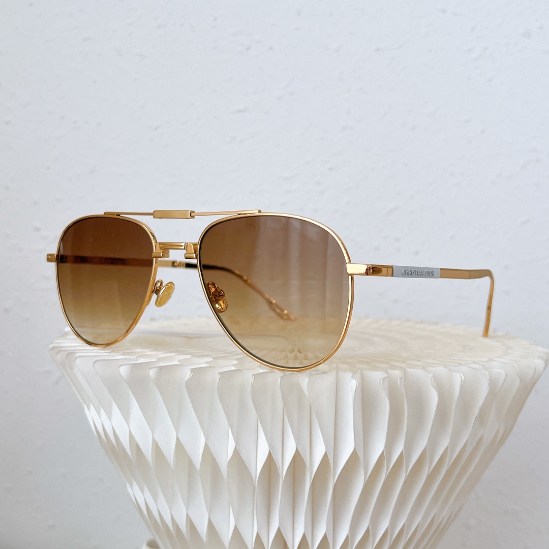 Dior Metal Frame Sunglasses