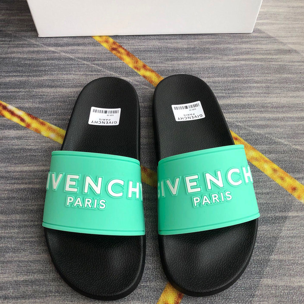 Givenchy Rubber Logo flip-flops Slide Sandal