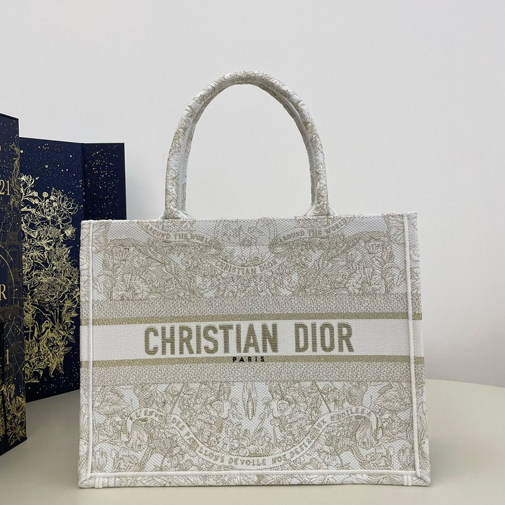 DIOR Book Tote Butterfly Series Bags