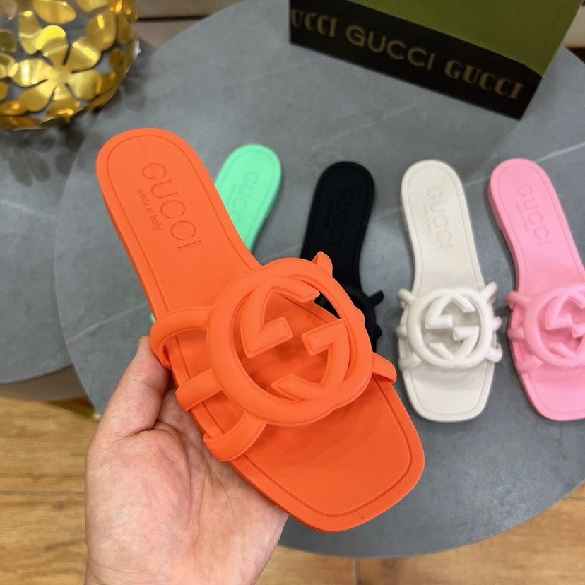 Gucci Rubber Slippers