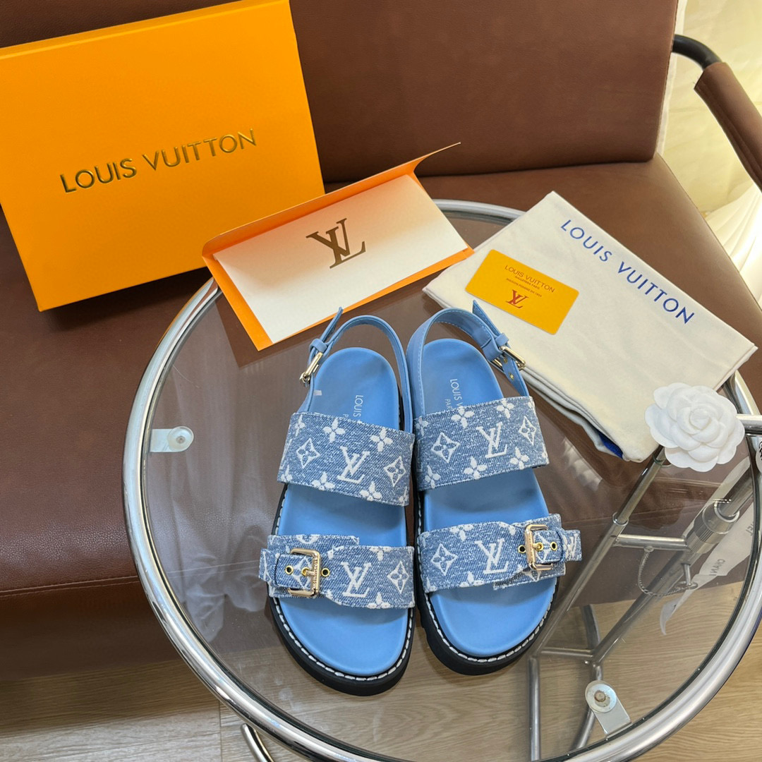 Louis Vuitton LV Sunset Beach Sandals Slide