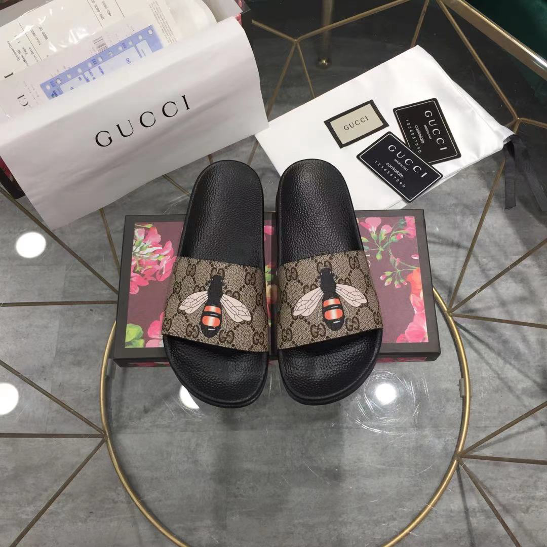 Gucci GG Blooms Supreme Floral Slide Sandal