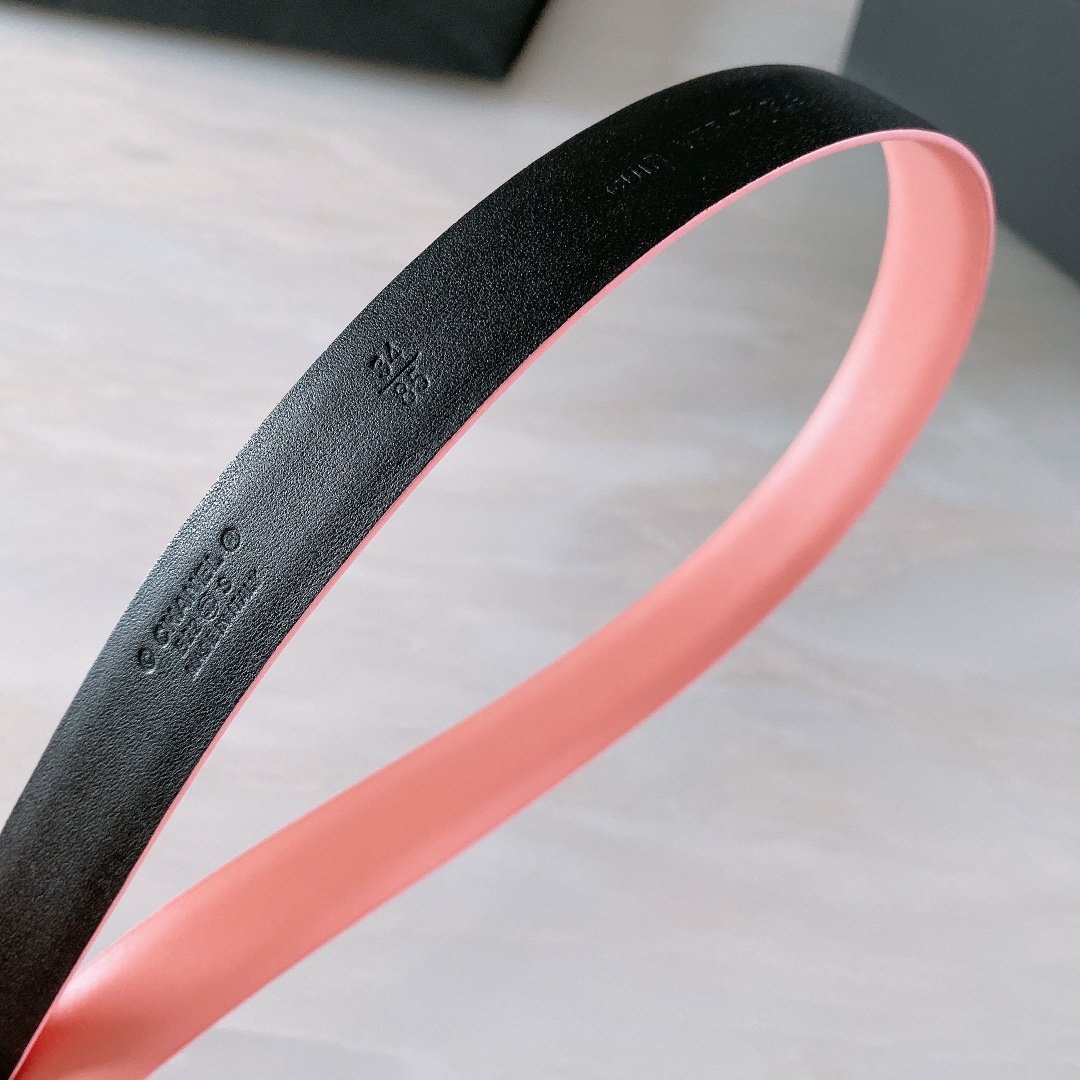 Chanel Belt With Ribbon Buckle Pink Women Belt 30MM