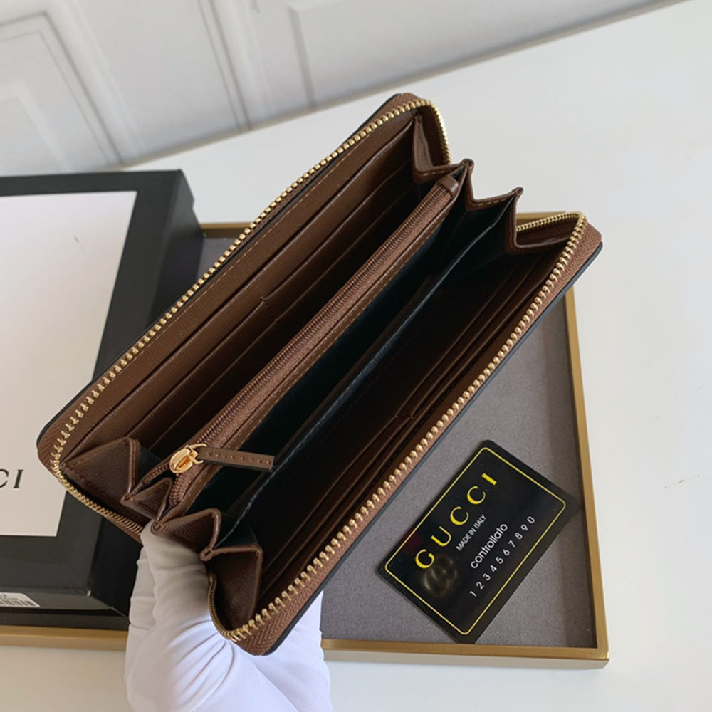 Gucci Unisex Ophidia&Tiger Head Wallet