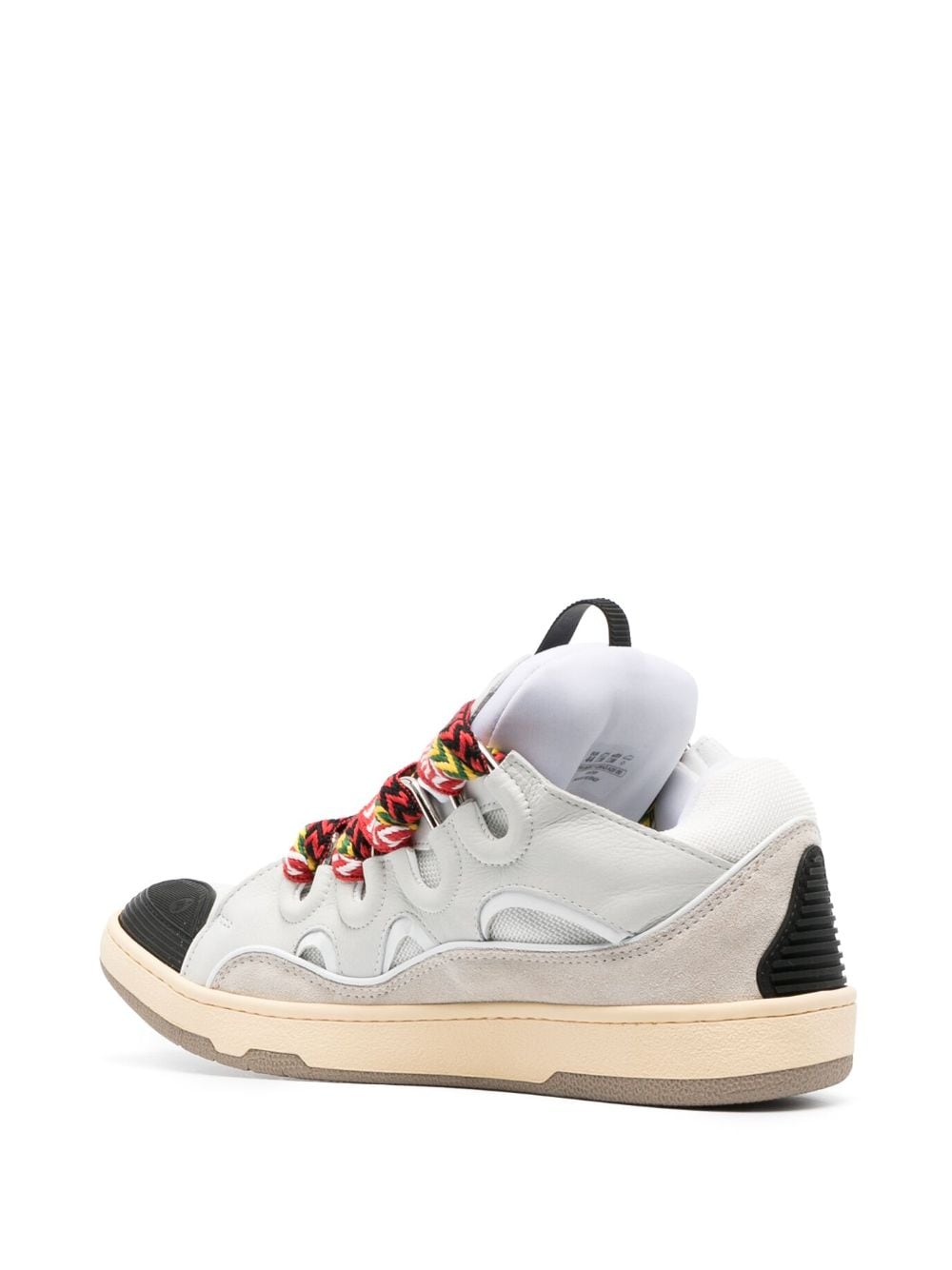 Lanvin LEATHER CURB SNEAKERS