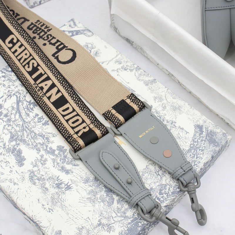 Dior SADDLE Bag Gray Ultramatte Calfskin M0446ILLO_M41G