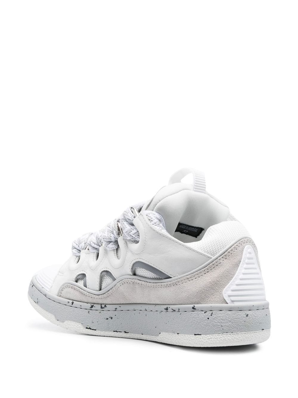 Lanvin LEATHER CURB SNEAKERS