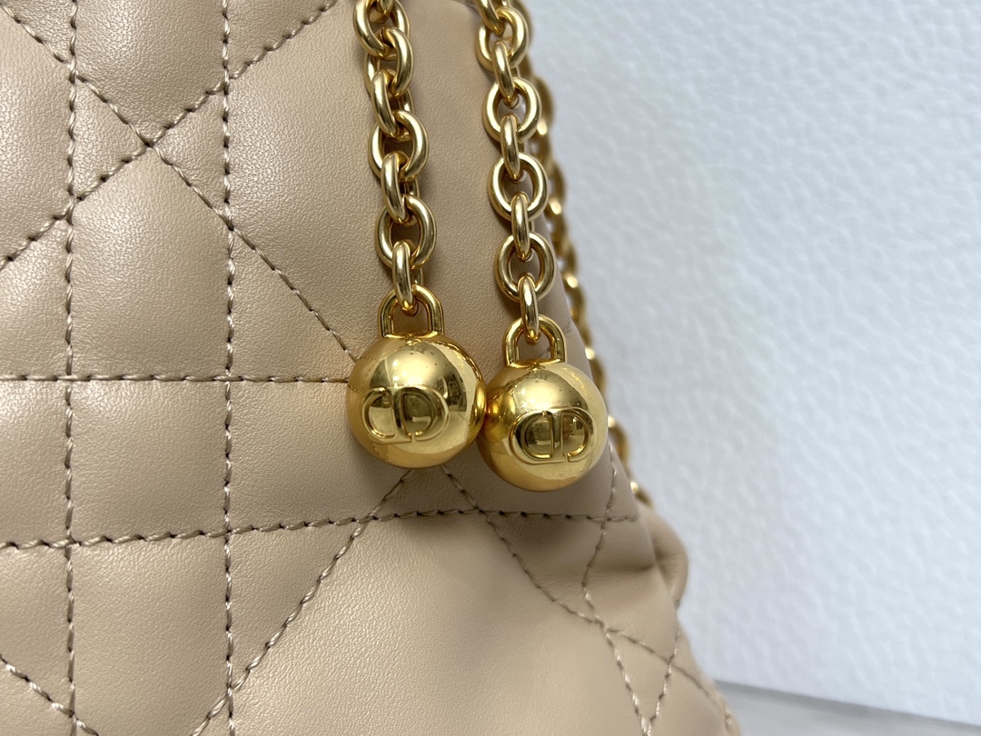 Dior Medium Ammi Bag Sand Pink Supple Macrocannage   M22566FBE_M84P