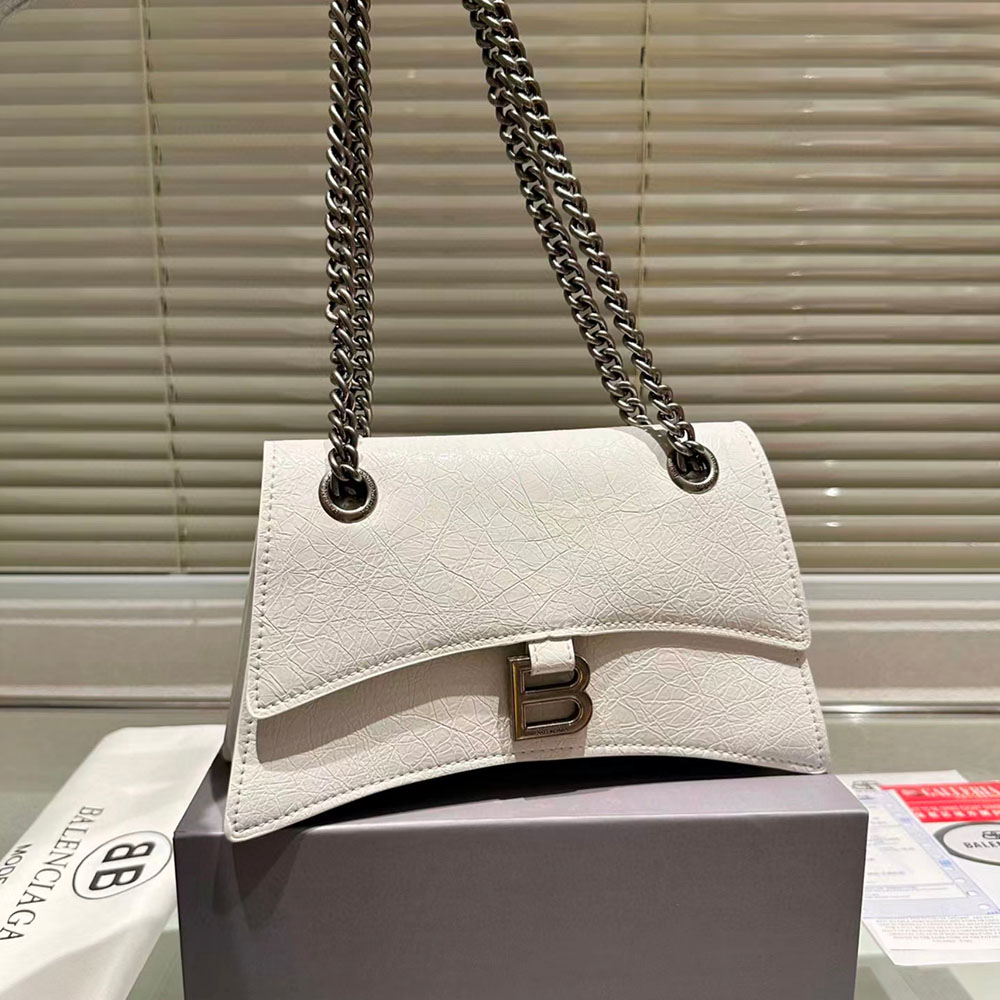 Balenciaga Crush Embossed Calf Leather Bag