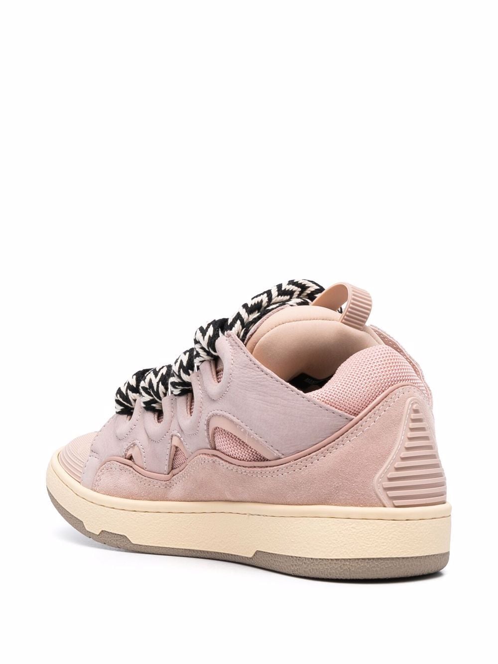 Lanvin LEATHER CURB SNEAKERS