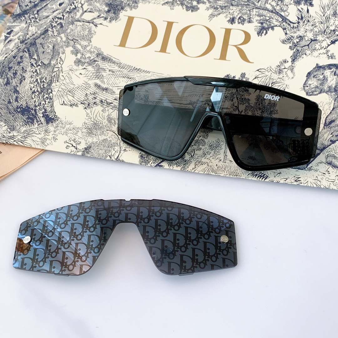 Dior XTREM MU  One-piece Box Sunglasses
