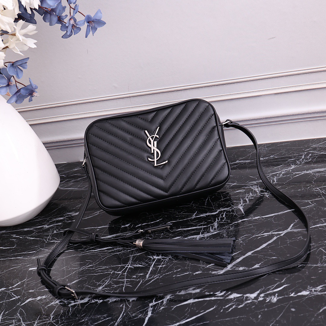 Saint Laurent YSL Square Tassel Bag