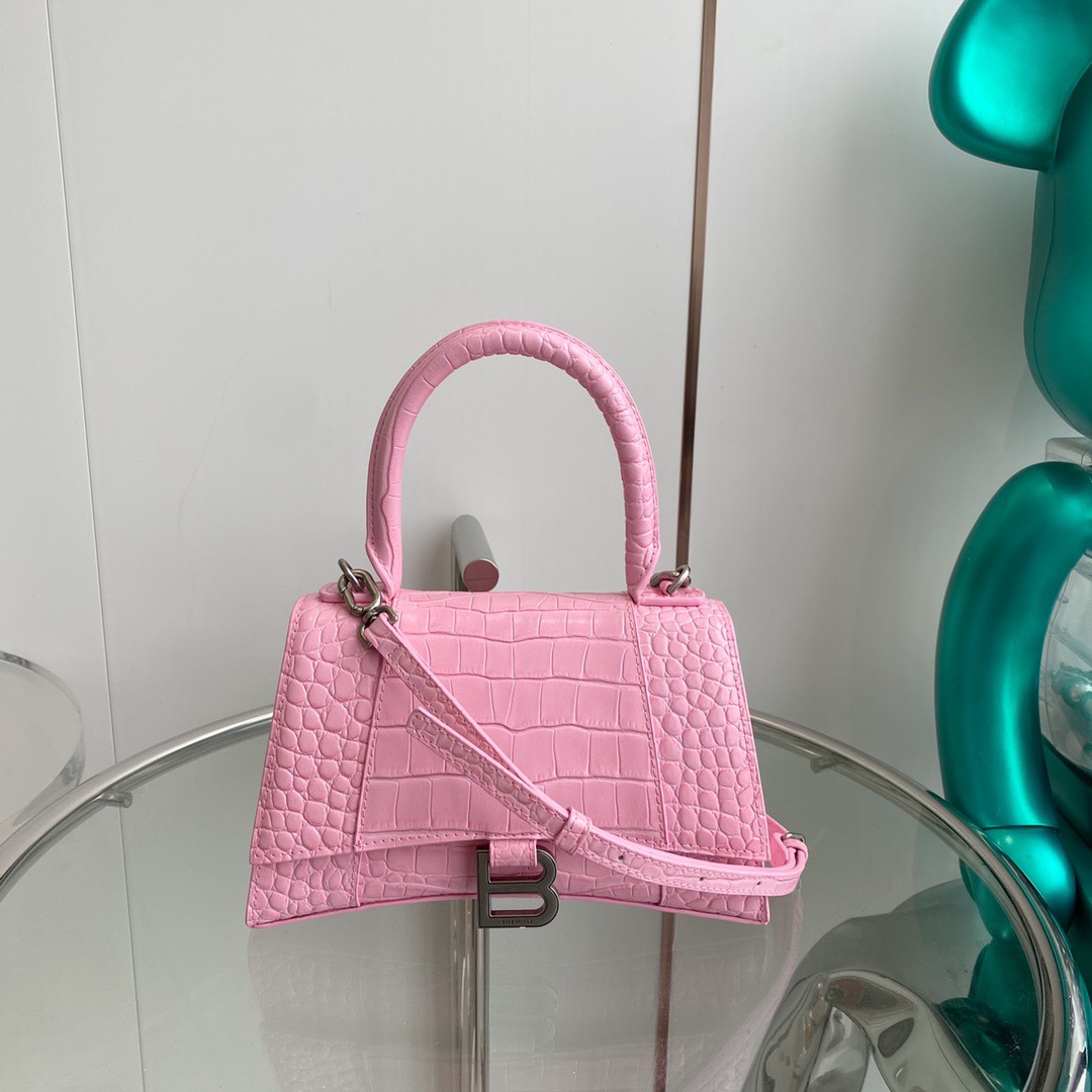 Balenciaga Hourglass Mini&Small Top Handle Bag