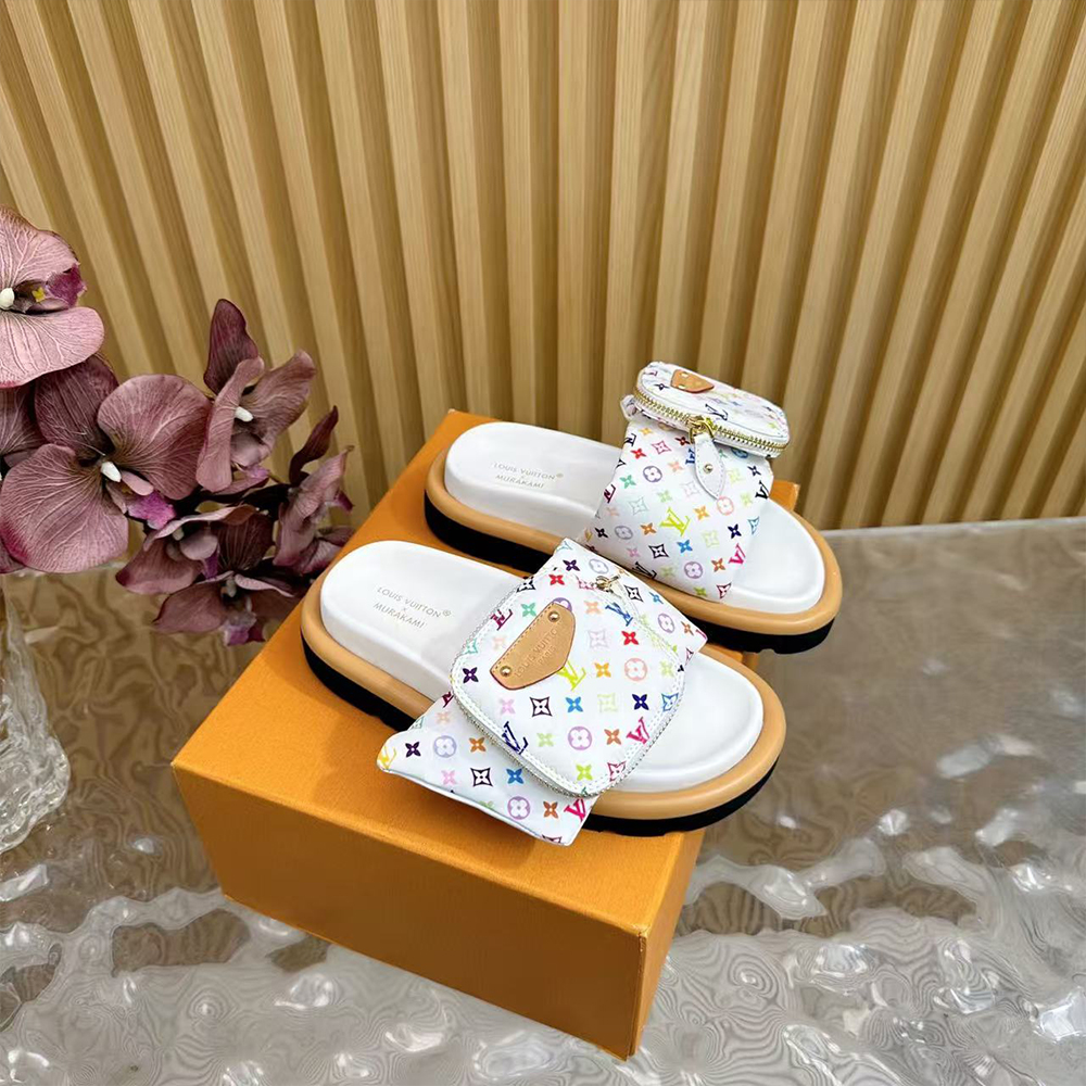 Louis Vuitton x Murakami  Pool Pillow Flat Comfort Mule