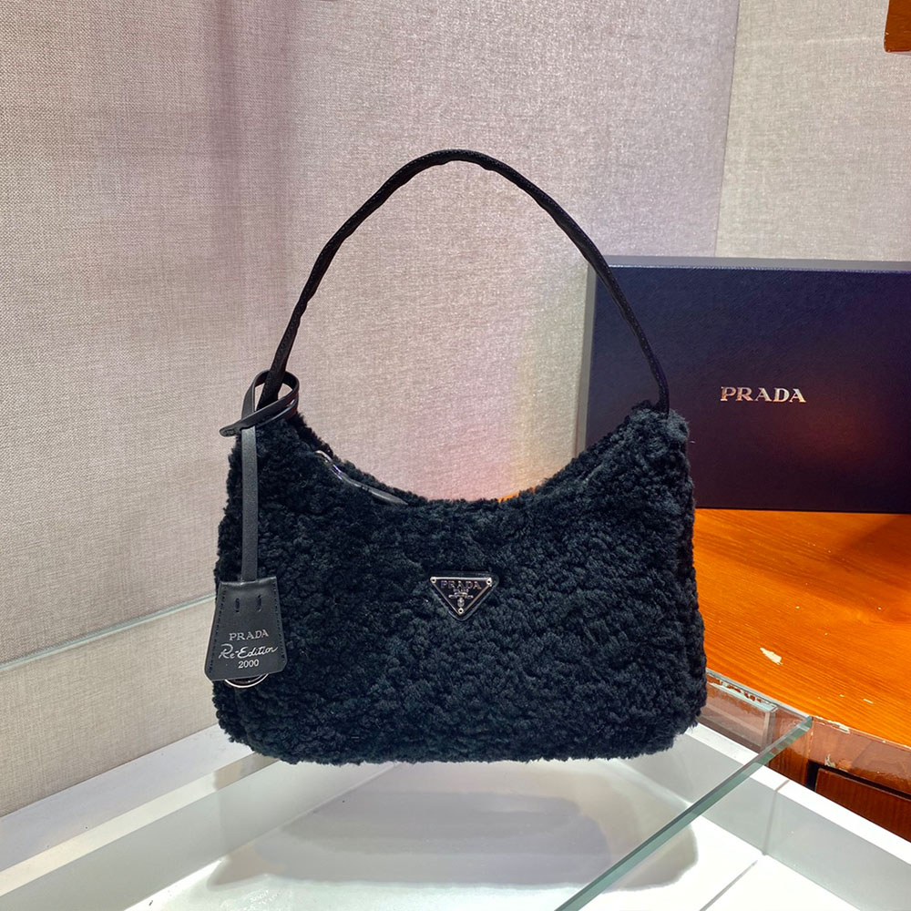 Prada Wool & Cashmere Handbag