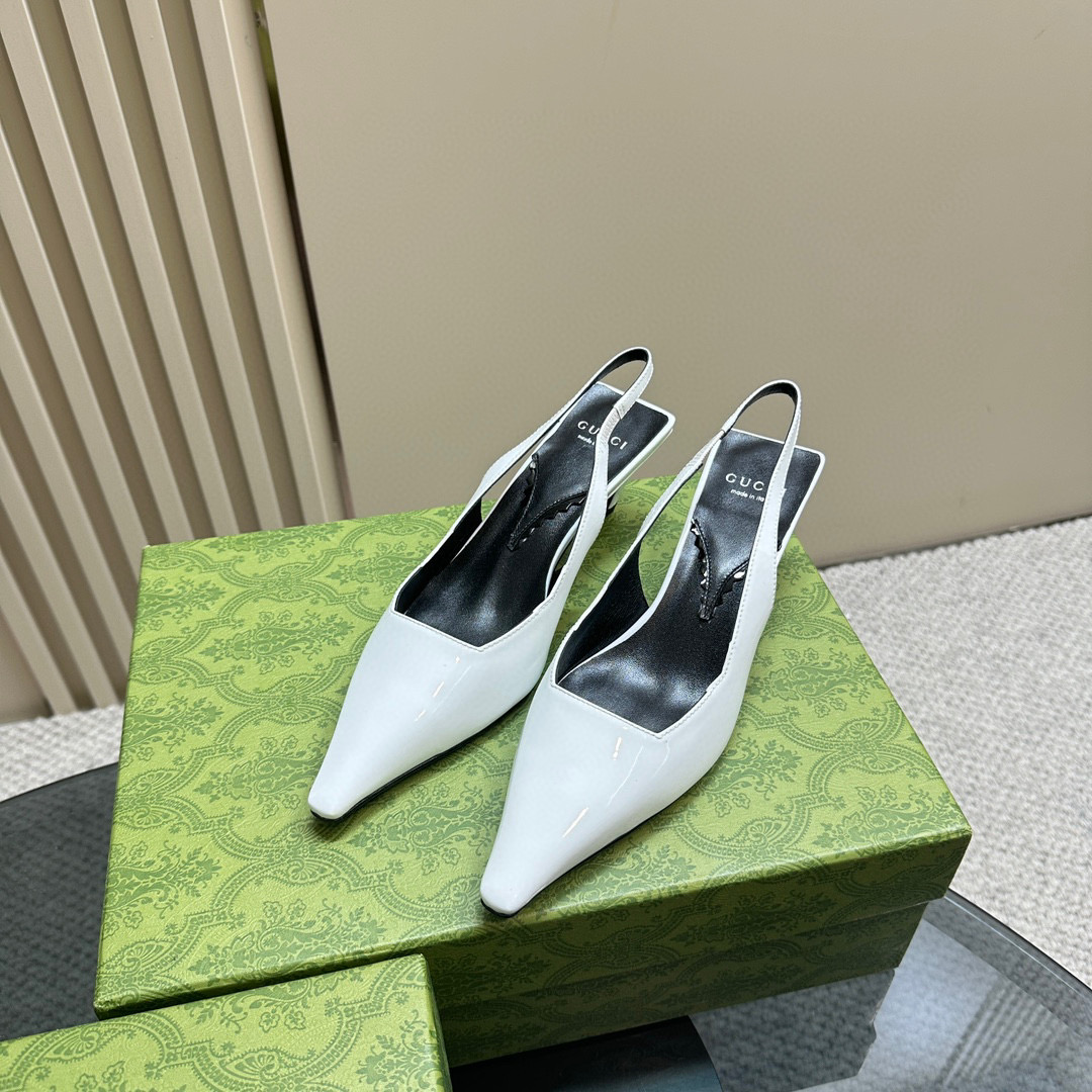 Gucci Square Toe Strappy Sandals Slide Sandal