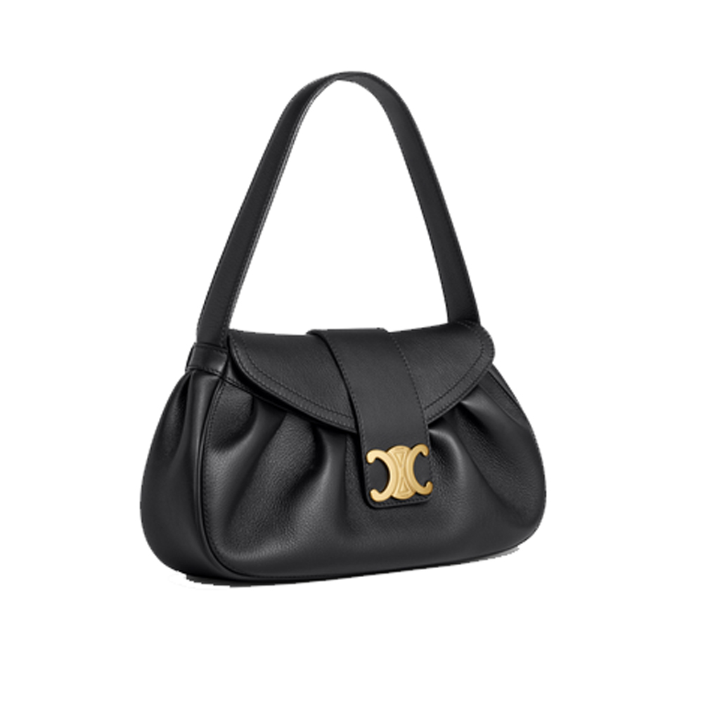 Celine Polly Medium Soft Calfskin Bag