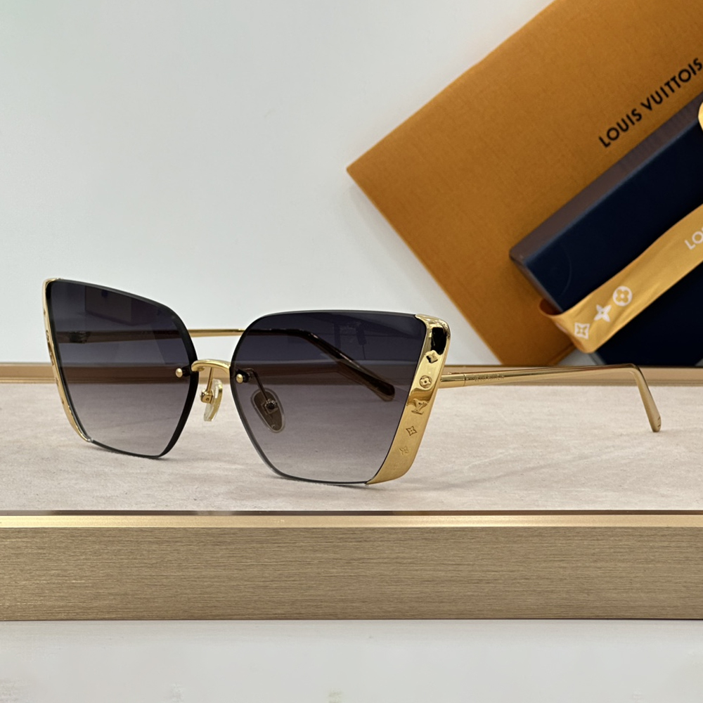 Louis Vuitton LV  Metal Frame Sunglasses