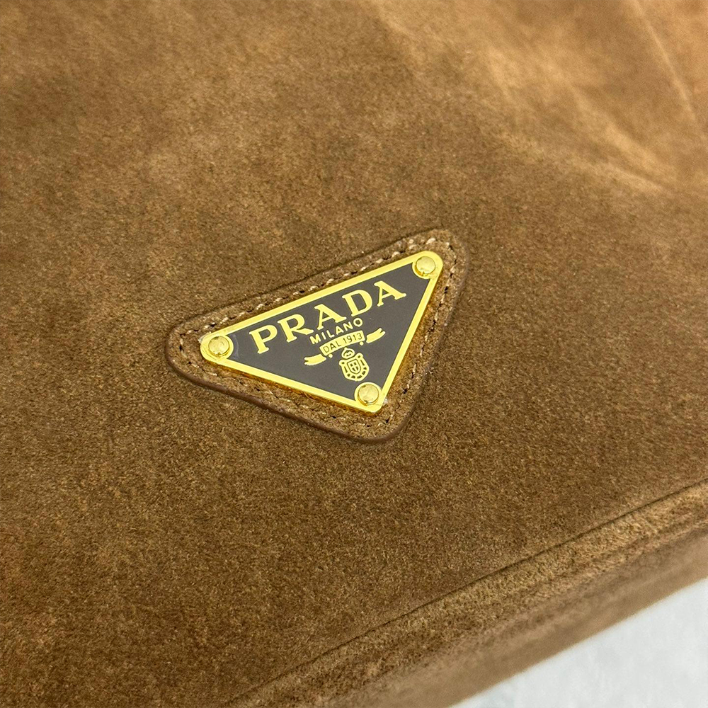 Prada Suede Bucket Bag