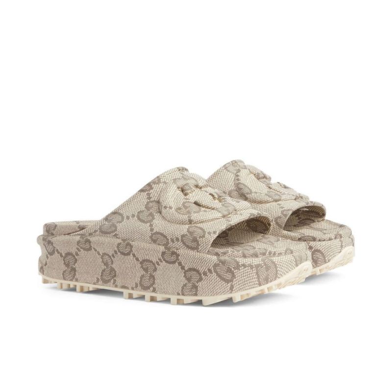 Gucci Interlocking G Slide Sandals 692845