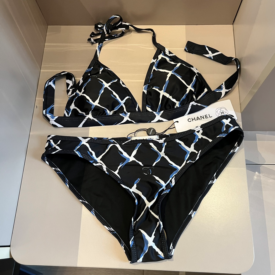 Chanel Two-piece Swimsuit Swimwear