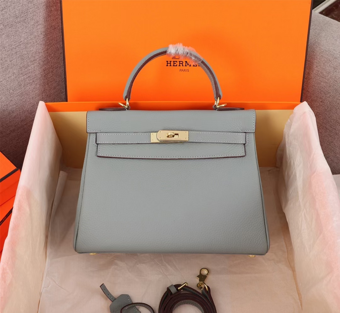 Hermes Kelly Gold Buckle Bag Hanbag-Togo