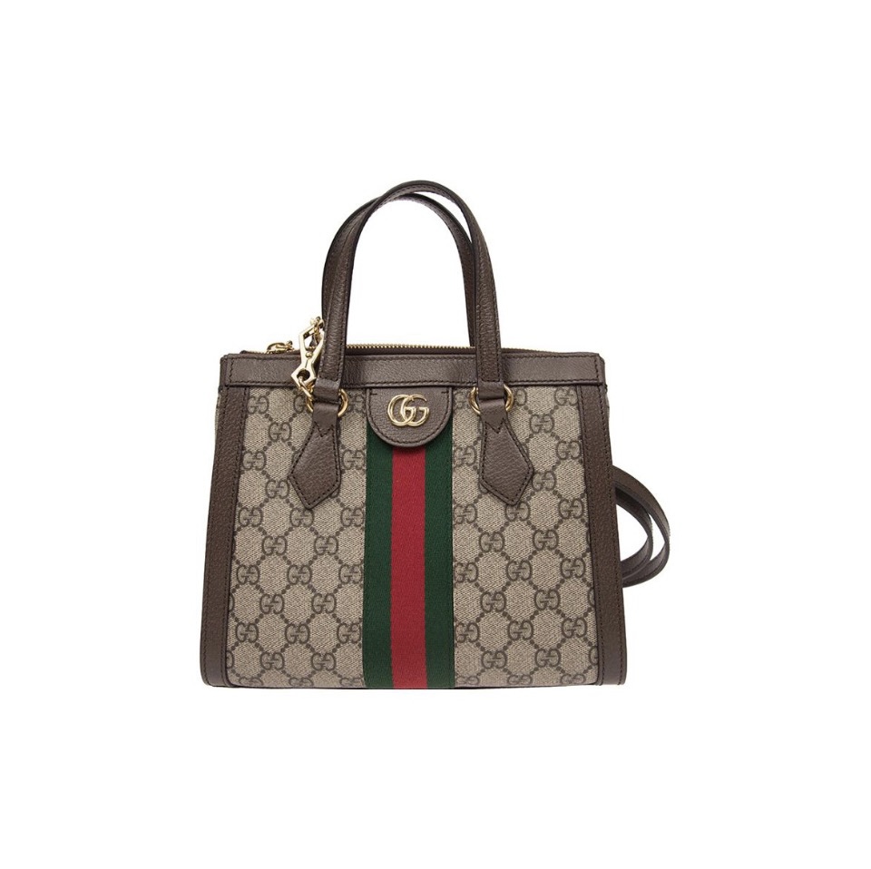 Gucci Ophidia Canvas Tote Handbag