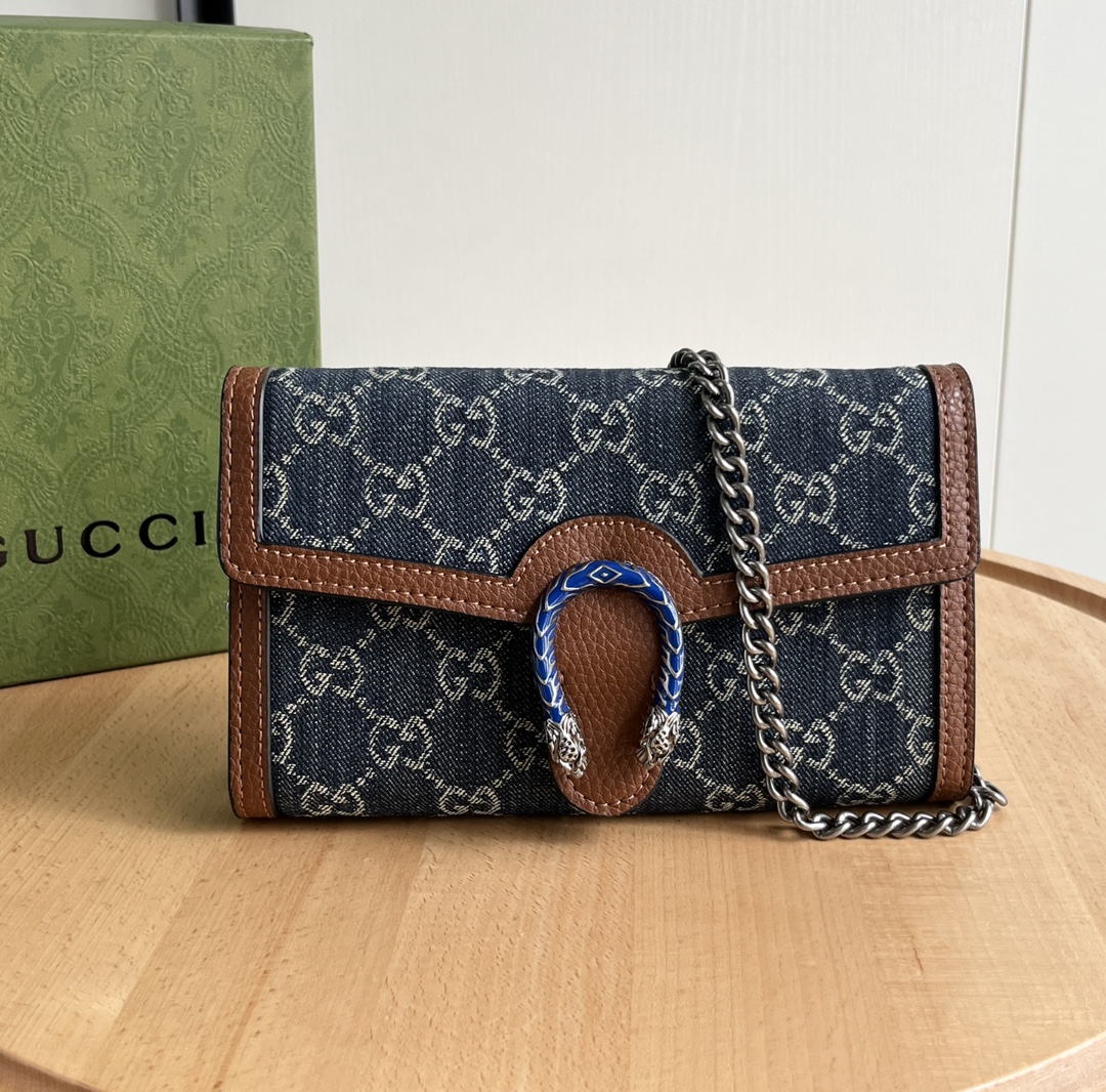 GUCCI Dionysus Shoulder Chain Bag