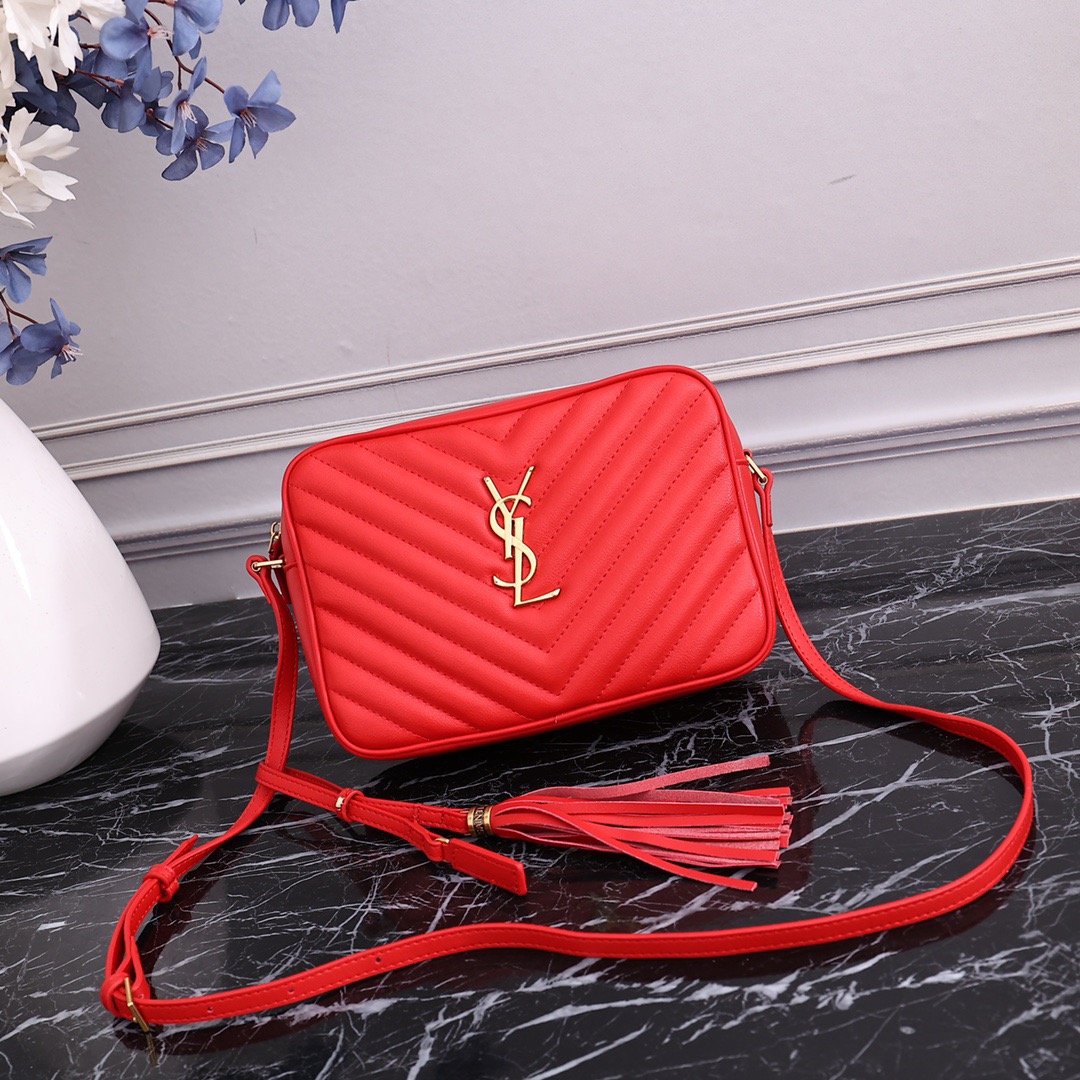Saint Laurent YSL Square Tassel Bag