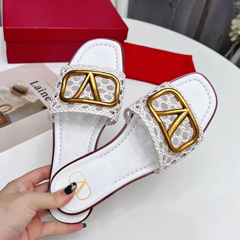 Valentino Comfortable Trend Flip-Flops Slide Sandal