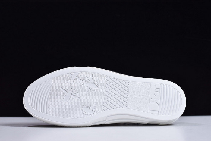 Dior B23 OBLIQUE LOW black white Shoes T00480H051