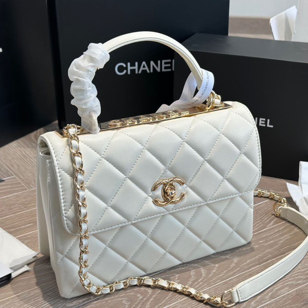 Chanel   Trendy CC Relief Handle Bag