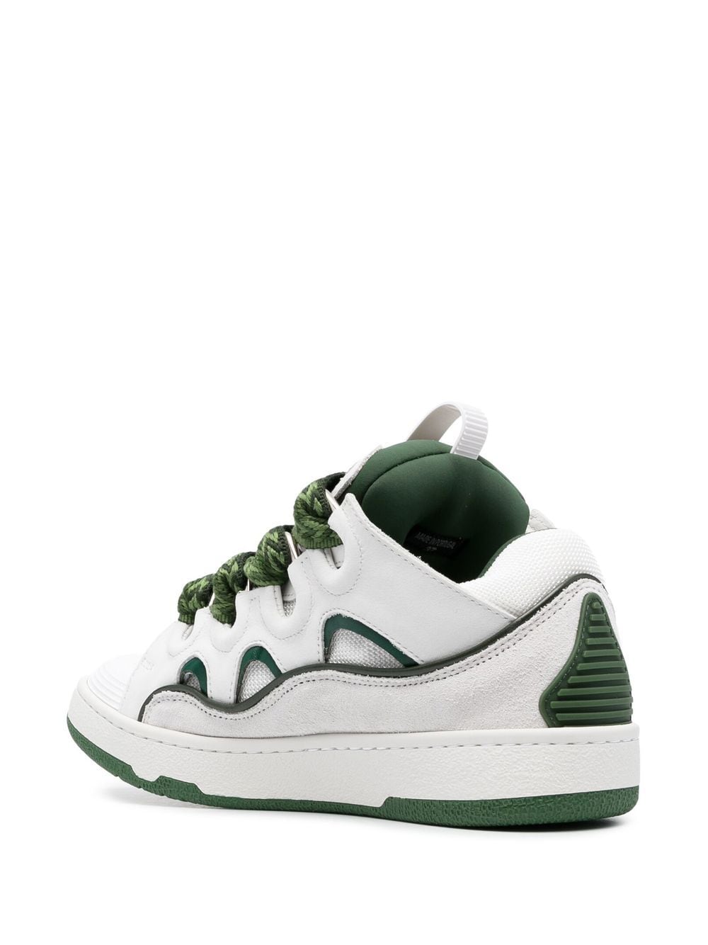 Lanvin LEATHER CURB SNEAKERS