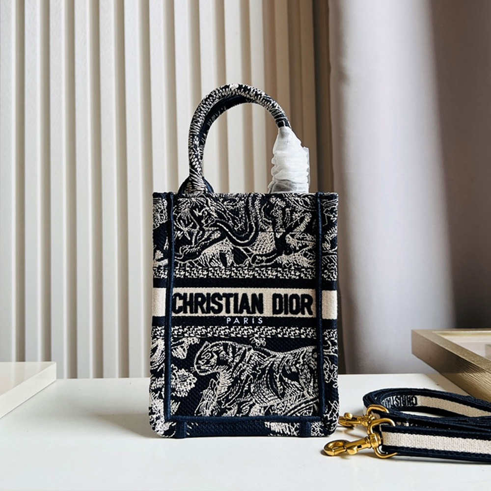 DIOR Book Tote Canva Shandbag